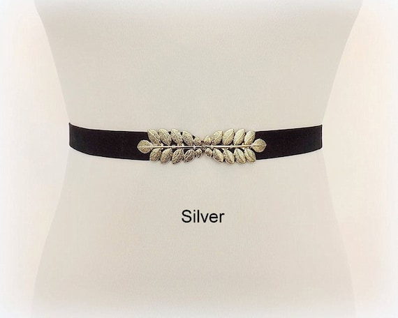 thin velvet belt