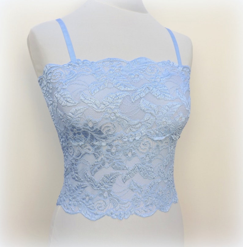light blue lace