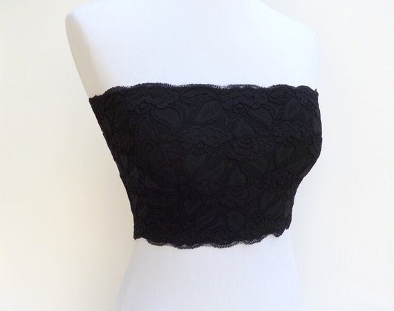 chinese dress ladies Elaine Lace Bandeau Top – What Lo Wants main image 1