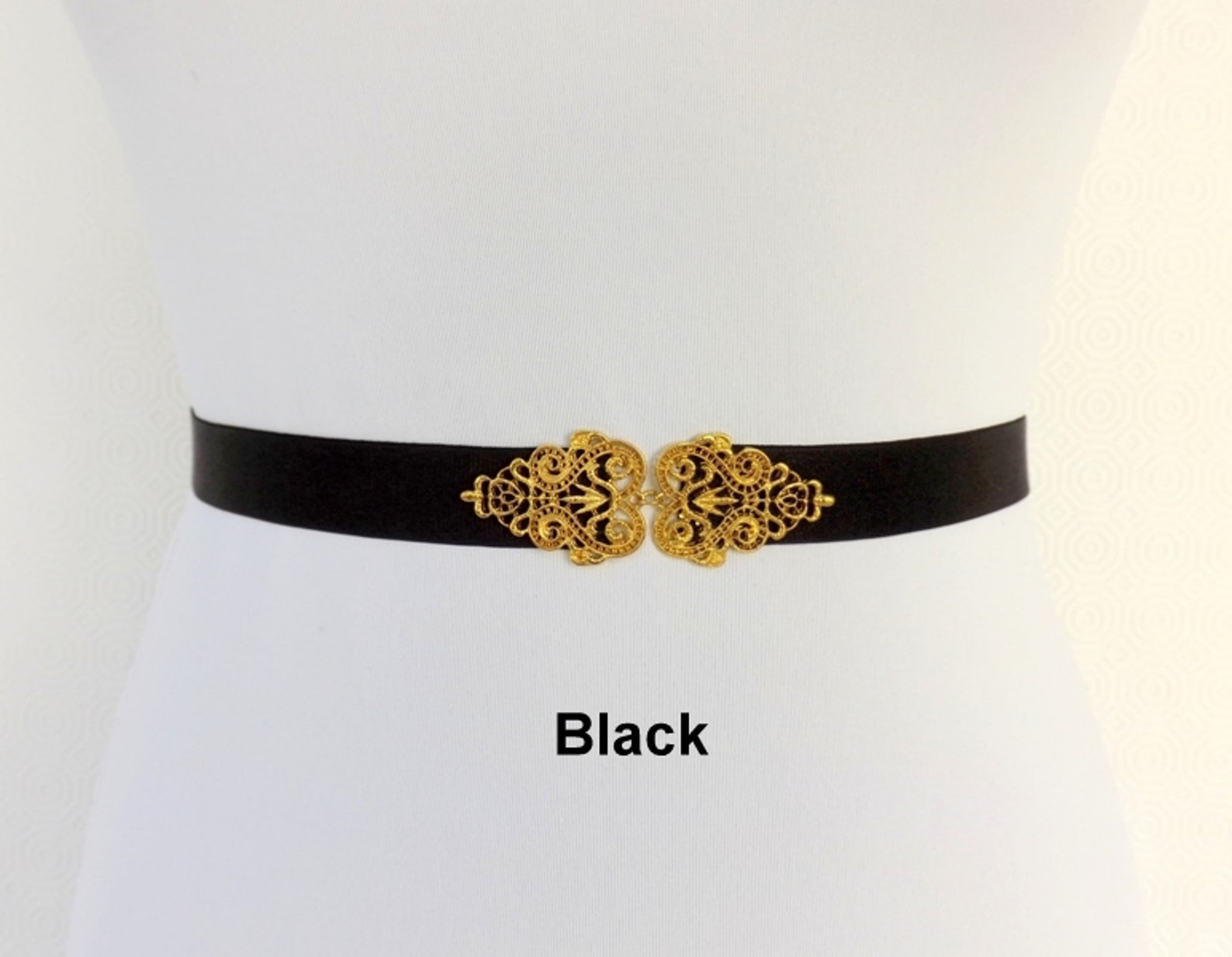 Navy Blue Bridal Elastic Waist Belt Gold Jeweled Wedding - Etsy