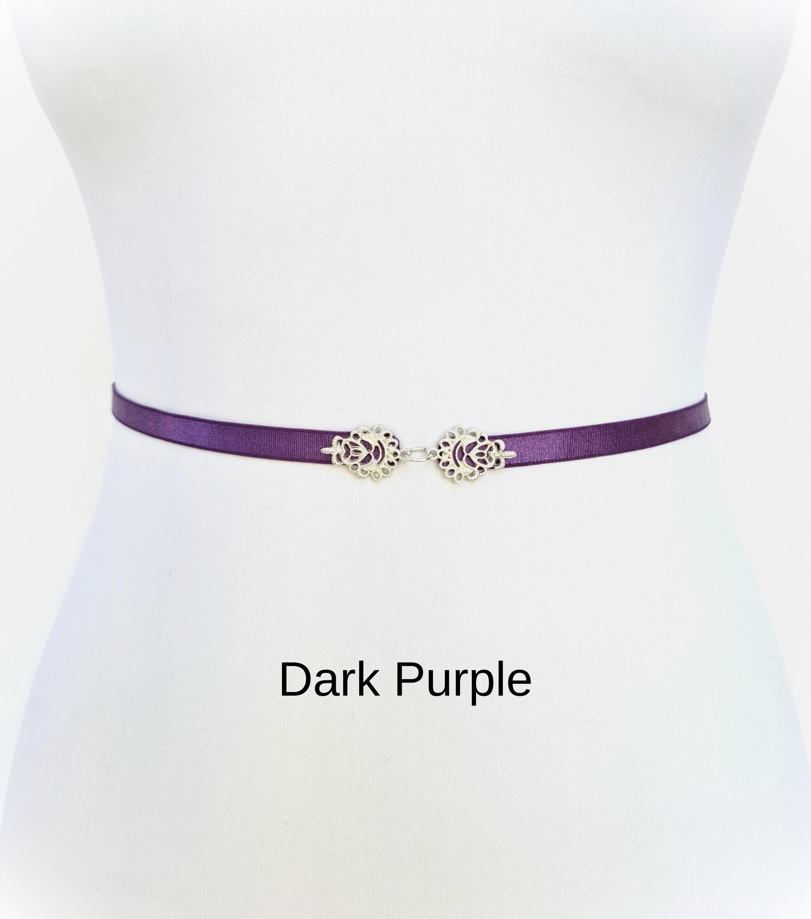 Ganni Jewel Thin Glitter Waist Belt - Lilac Ganni Small Glitter Banner Crossbody Bag - Light Lilac  main image 2