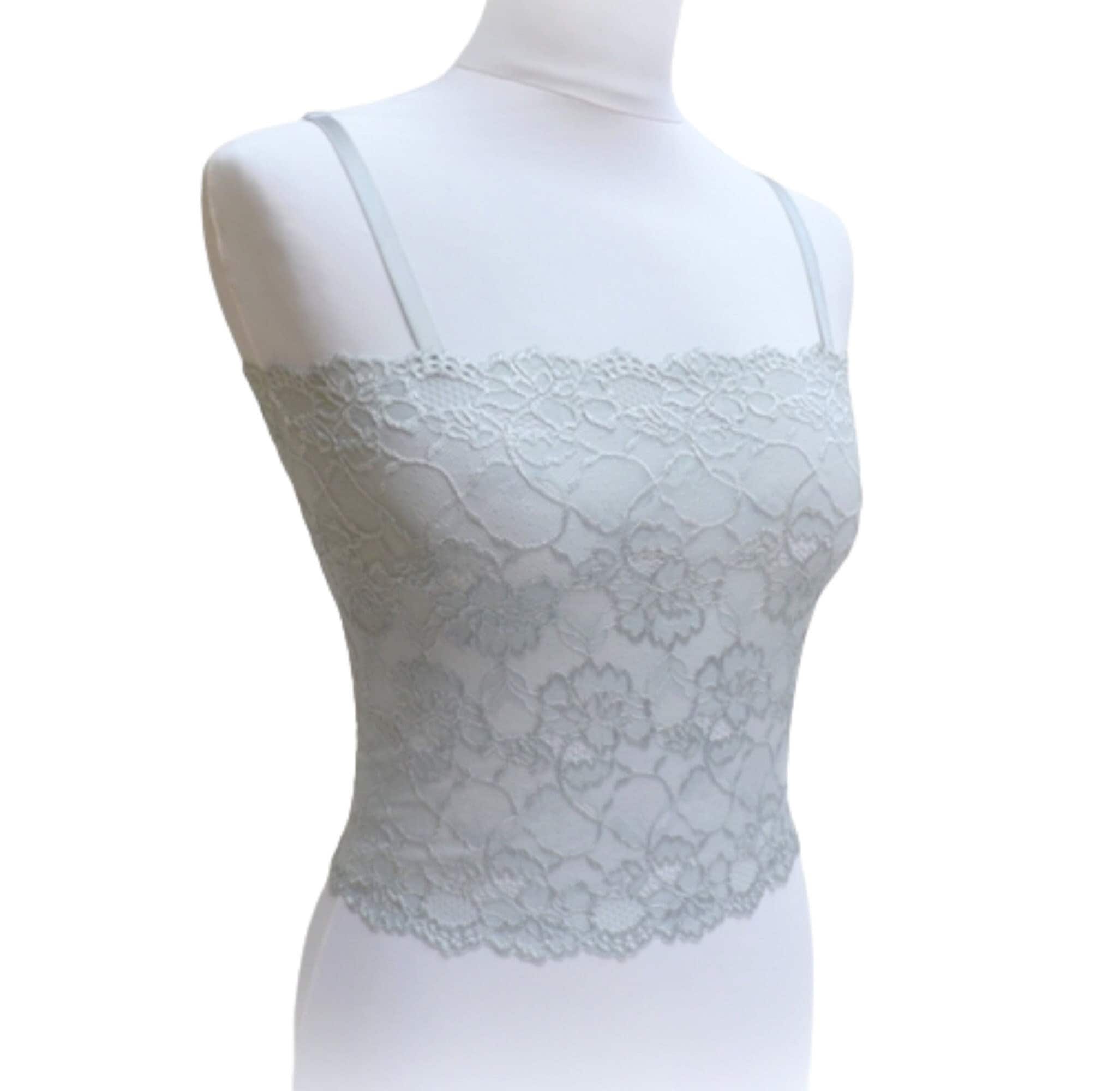 andmary ♡ Maisie lace camisole set grey