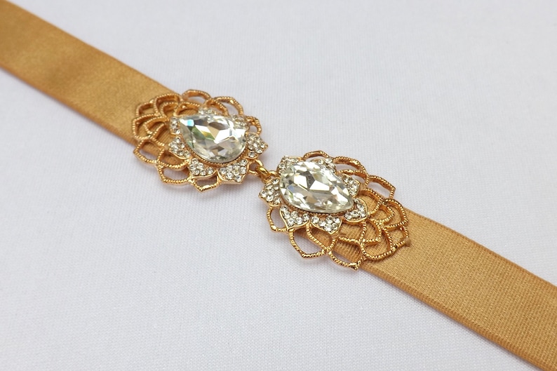 gold sparkly belt