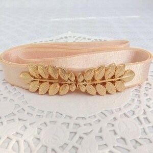 Light Peach Belt - Etsy display picture 3