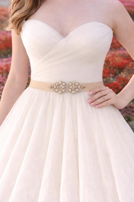 Champagne Bridal Elastic Waist Belt, Silver Jeweled Pearly Wedding Dress Belt - Etsy Israel Champagne Bridal Elastic Waist Belt, Silver Jeweled Pearly Wedding Dress Belt - Etsy Israel