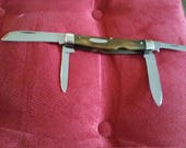 Rare Case XX 5488 Long Congress Stag Handle Yr. 1940-1964 Knife