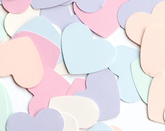 Cardstock Hearts: Pastel Garland Making, Wedding Decor (up to 1000 pcs)