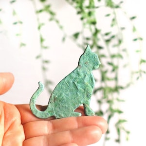 Plantable Cats with seeds & petals - Wildflower seed paper - Embedded flower seeds communion favors  - garden plants