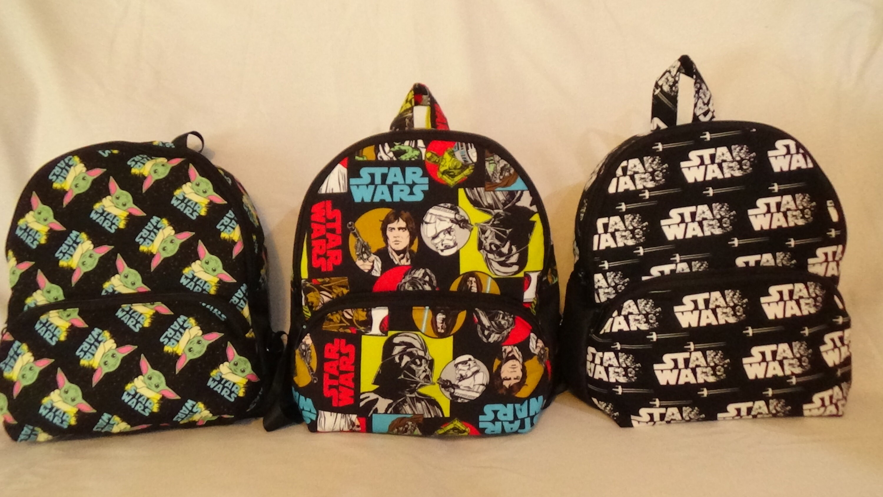 Homemade Backpacks Star Wars for kids adults 2Prints Please Specify