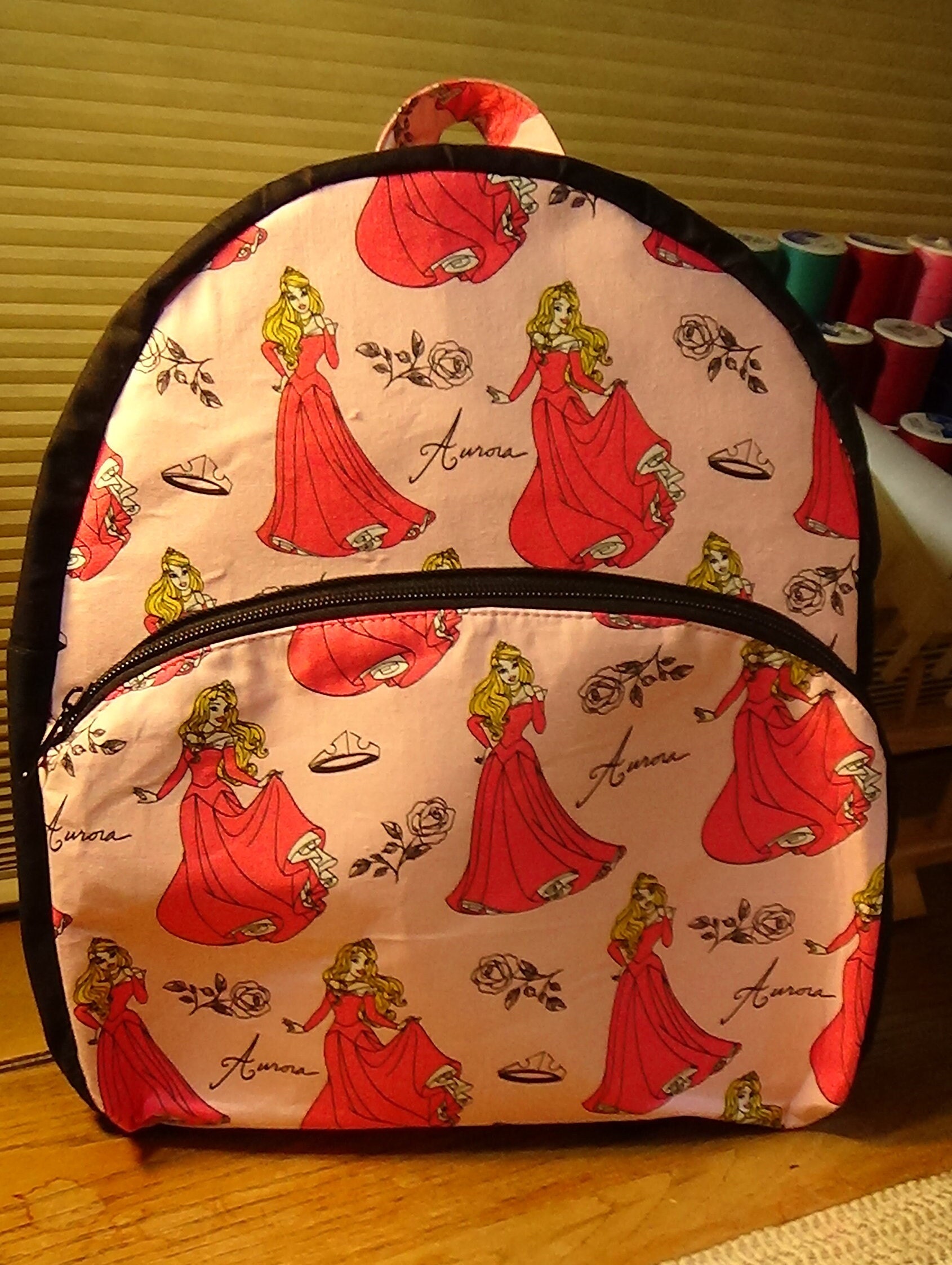 Disney Princess Sleeping Beauty aurora Girls Backpack 