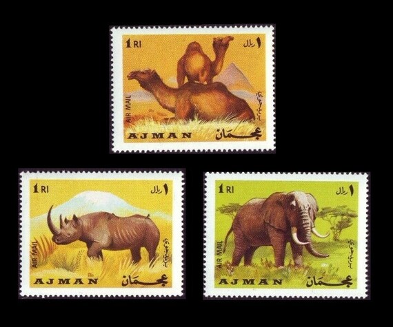 50Pcs/Lot African Wild Animals Stamp All Different From Many Countries NO  Repeat Postage Stamps with Post Mark for Collecting - AliExpress