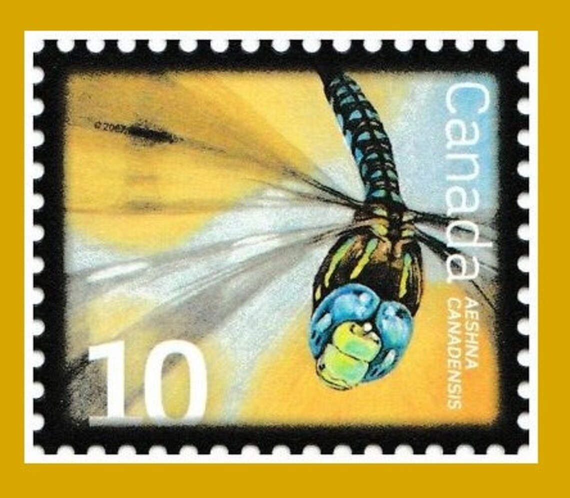 Beneficial Insects on Canada Postage Stamp Series / Paper Etsy