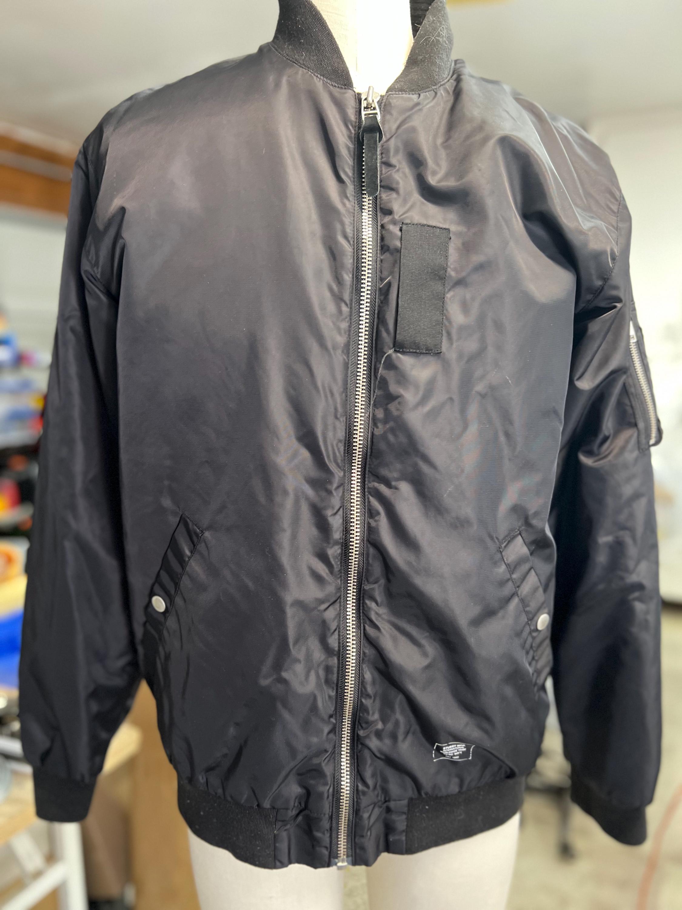 ジャケット・アウター 90's old stussy L2B flight jacket Rare Vintage STÜSSY Bomber Jacket - Red Label - Etsy Israel