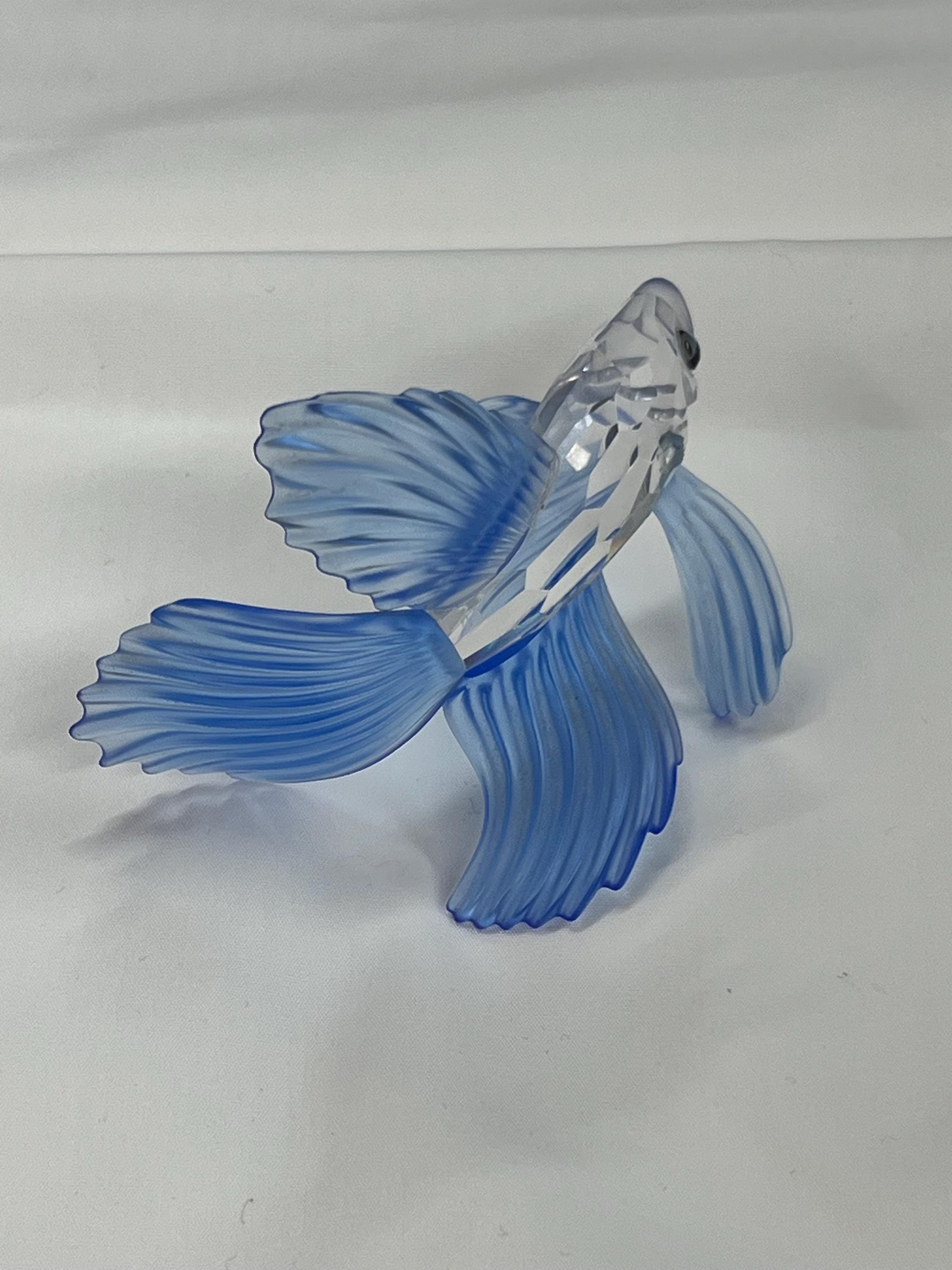 Swarovski crystal figurines fish - Etsy 日本