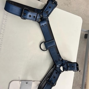 Handmade Leather Bulldog Harness
