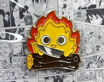 Enamel Pin - Howl's Moving Castle - Calcifer