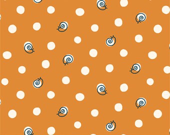 Rusty Snails camping fabric - Camping fabric FIGO Fabrics QTR YD