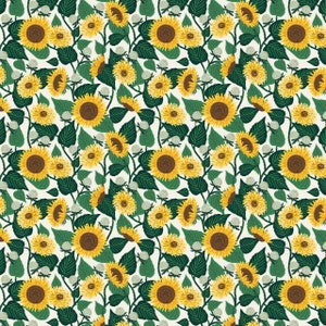 Curio: Sunflower Fields In Cream Curio: Sunflower Fields In Cream
