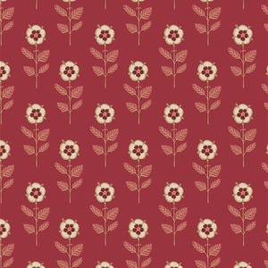 Blooming Ritual floral quilting cotton fabric - AGF Woodland Keeper quilt fabric Sold by the Yard
