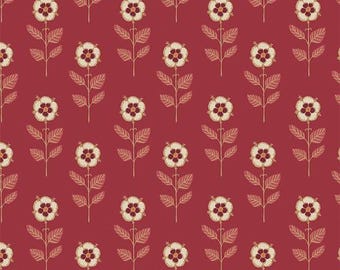 Blooming Ritual floral quilting cotton fabric - AGF Woodland Keeper quilt fabric Sold by the Yard