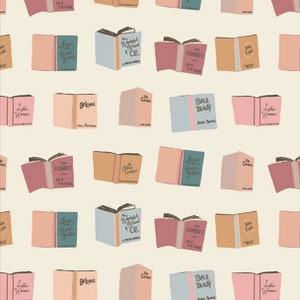 Reading Books Passport - Bookish AGF soft quilting cotton fabric Sold by the yard