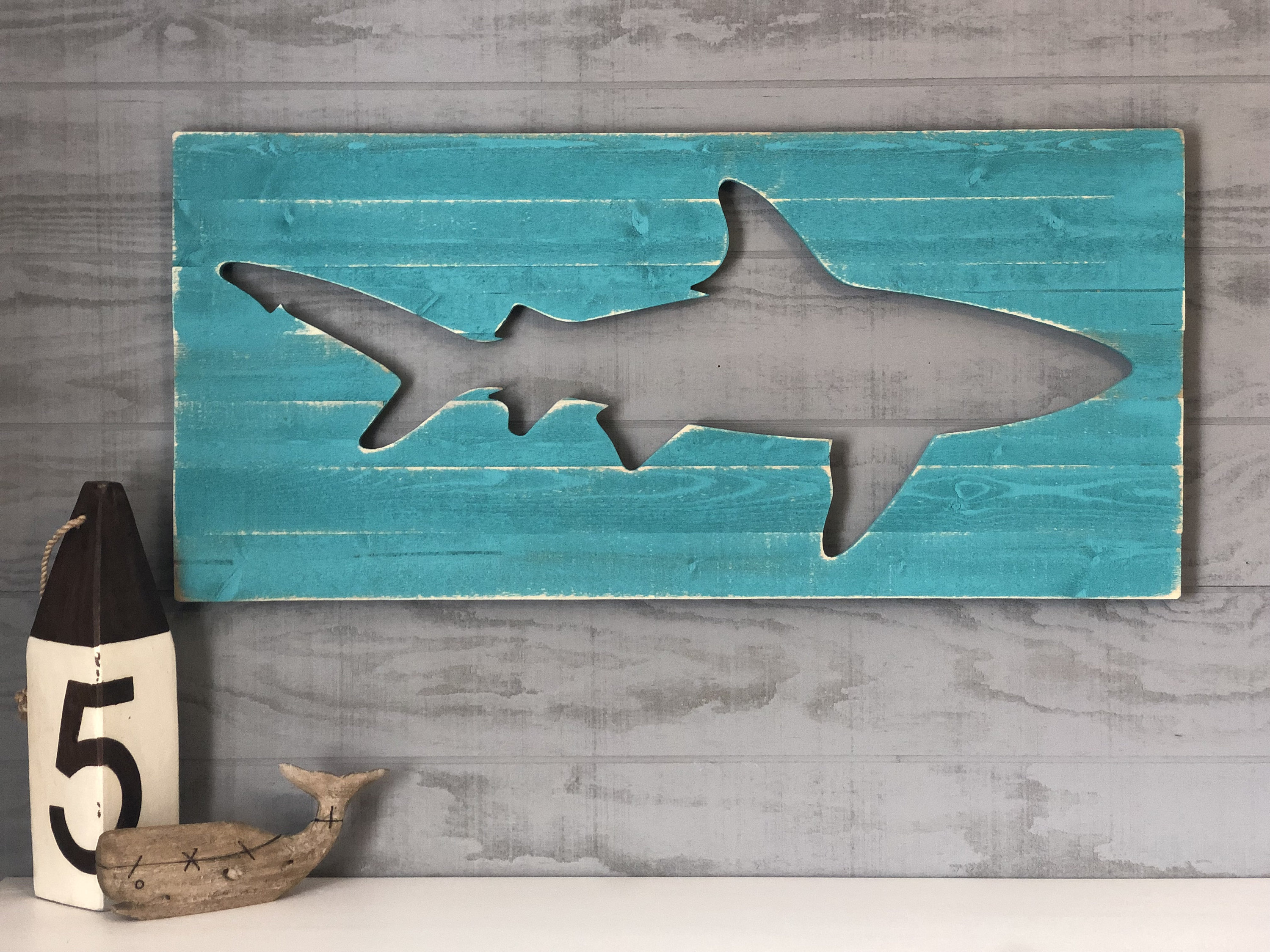 Distressed Whale Wood Wall Art Surf Decor Beach Decor Etsy