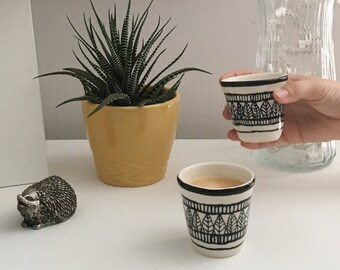 Porcelain Espresso Cups