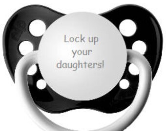 Funny pacifier | Etsy