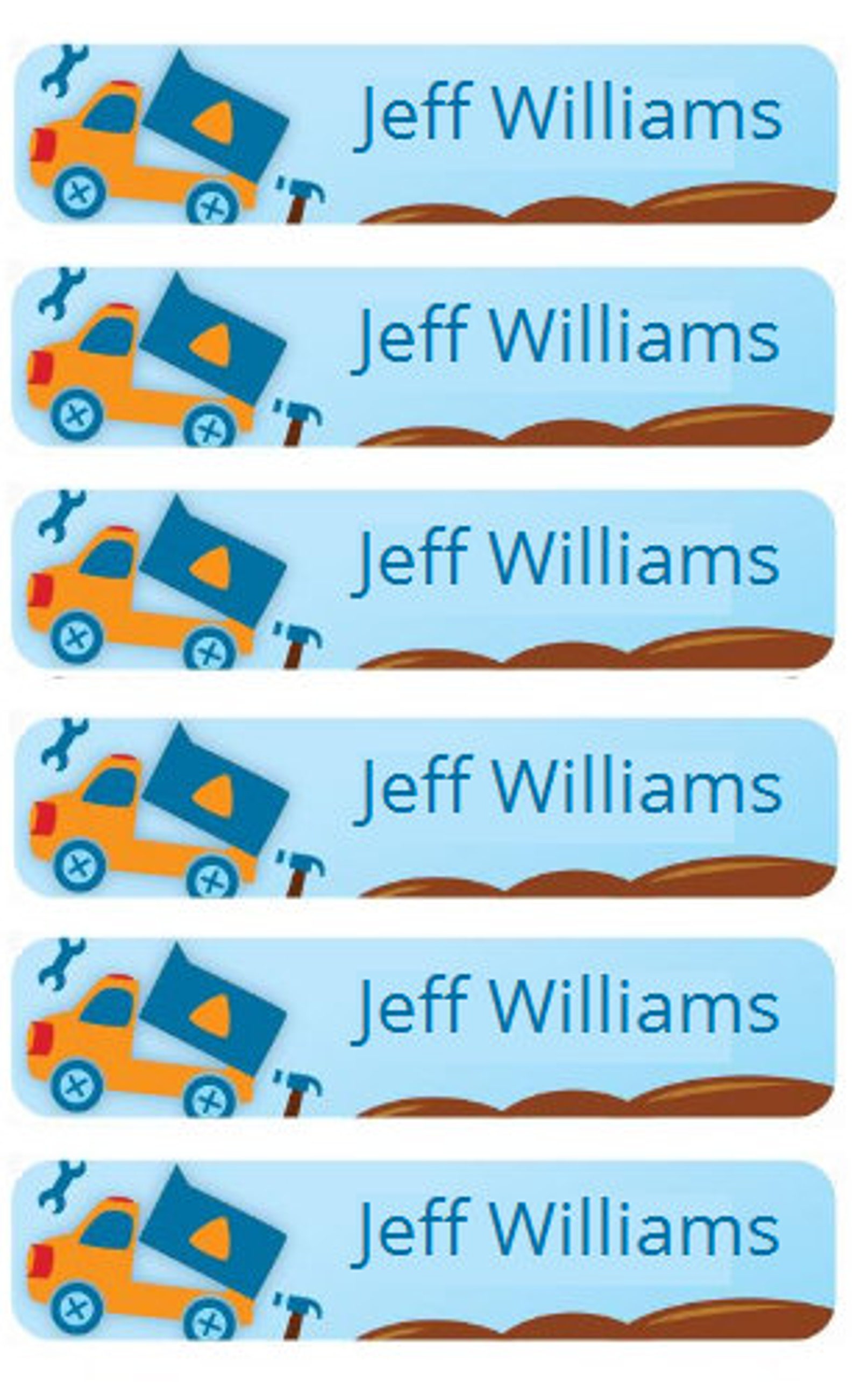 Daycare Name Labels Tool Labels for Kids Daycare Labels | Etsy