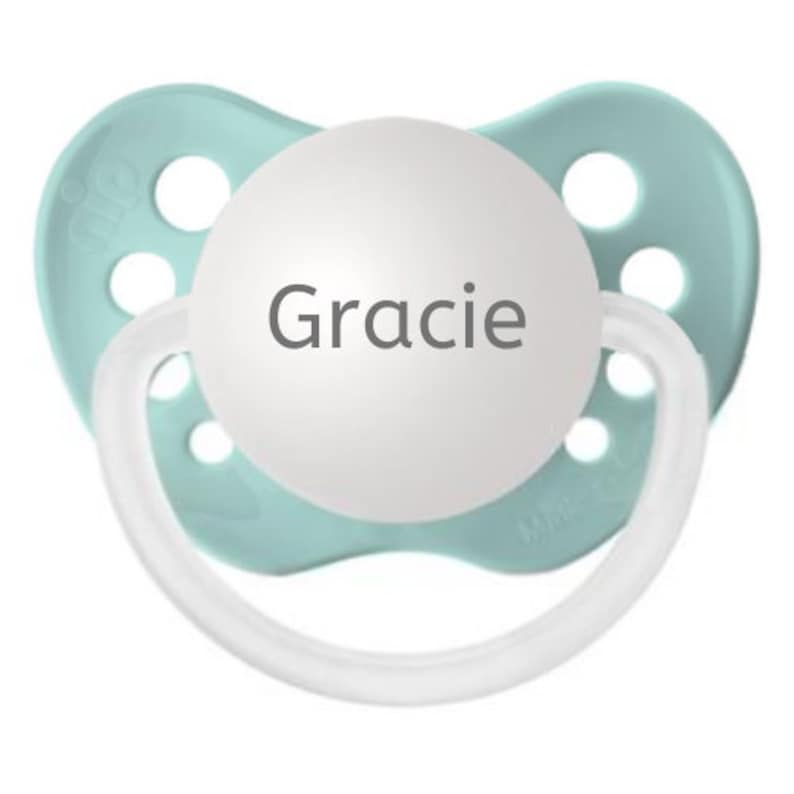 Personalized Pacifier Name Pacifier Personalized Binky Etsy
