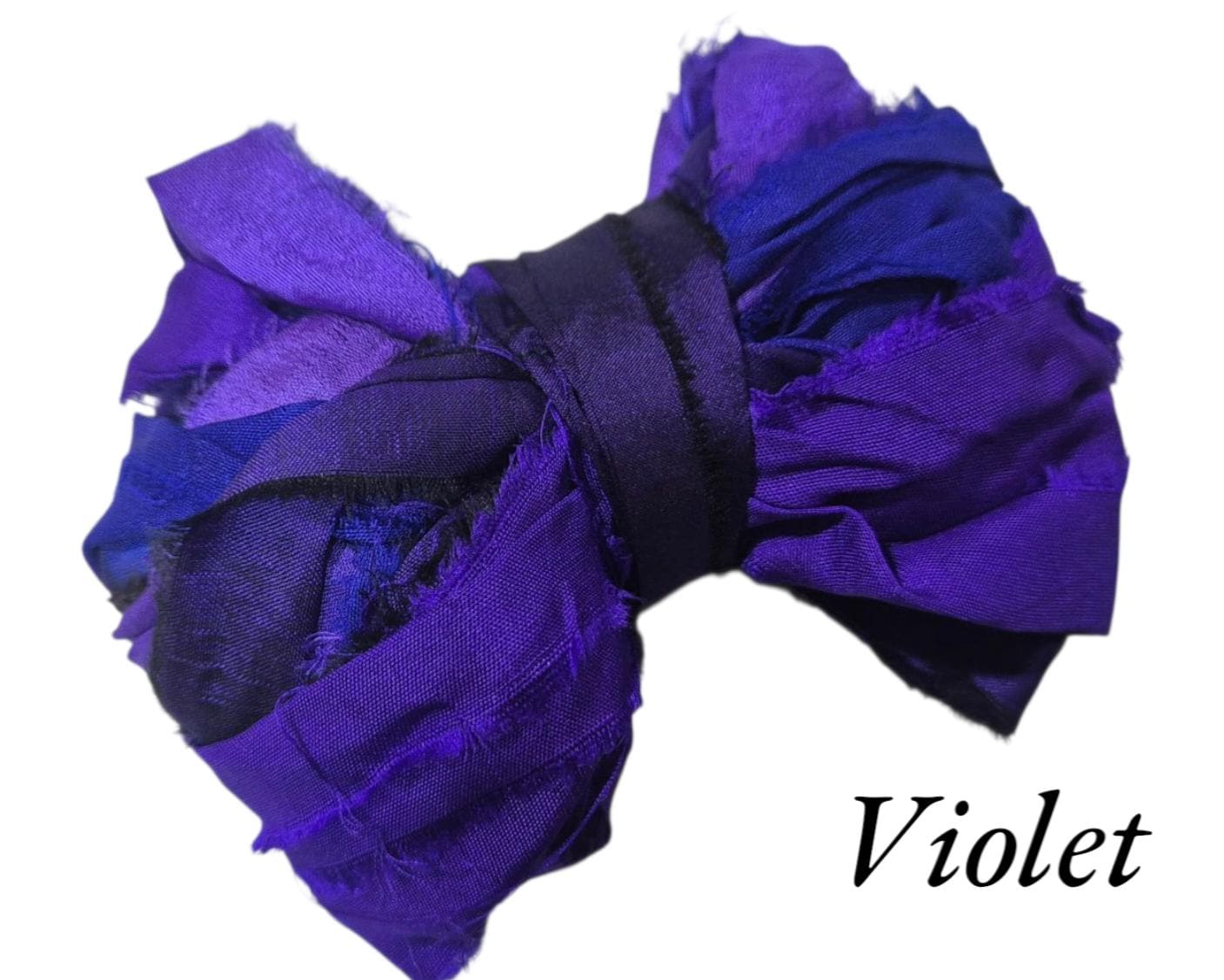 Spining Ribbon 20g Sari Silk Ribbon - Weaving | Spinning | Embellishments ...
