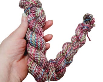 20g Handspun Yarn | Double Ply | ARAN weight | Luxury blend | Weaving | Knitting | Felting