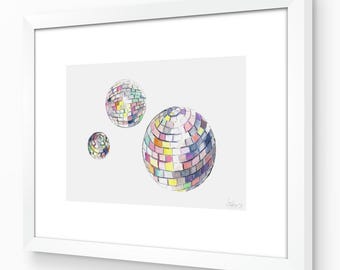 Aquarel discobal