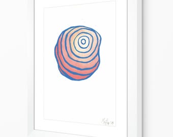 Pet Rock Colour Study-roze