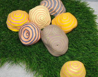 Pet Rocks-geel
