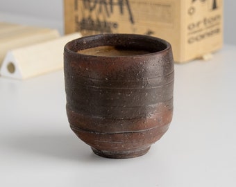 Wood Fired Yunomi - Reduction Cooled tea cup