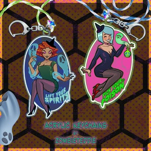 Pun Witches - Acrylic Charms
