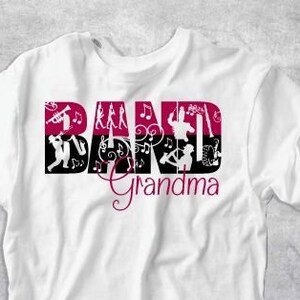 Band grandma file- svg,png,jpg cutting file