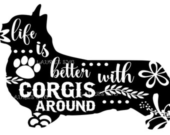 Download Corgi svg | Etsy