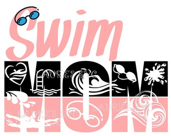 Download Swim mom svg | Etsy