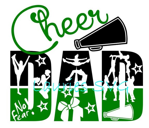 Download Cheer Dad File Svgpngjpg And Silhouette Etsy