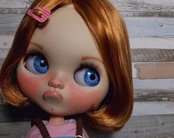 BLYTHE custom, ooak Blythe custom sculpt, blythe custom doll, Blythe art custom, Ooak Blythe, custom blythe, BLYTHE doll, Blythe art doll