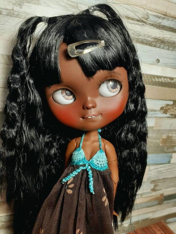 Poupée Blyth Rouge Vin, Vêtements Blancs, Robe De Princesse Avec Dentelle Blanche Pour Ymy Licca