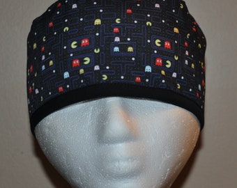 Men's Pac-Man (Pacman) Scrub Cap Hat - One Size Fits Most