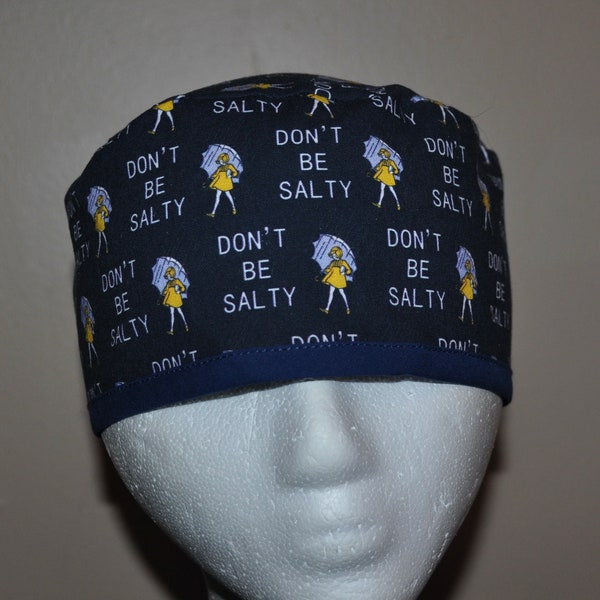 Men's Don't Be Salty (Morton's Salt Girl)  Scrub Cap Hat - One Size Fits Most