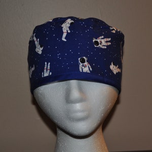 NASA Astronauts National Aeronautics and Space Administration  - Men&#39;s Scrub Cap Hat - One Size Fits Most