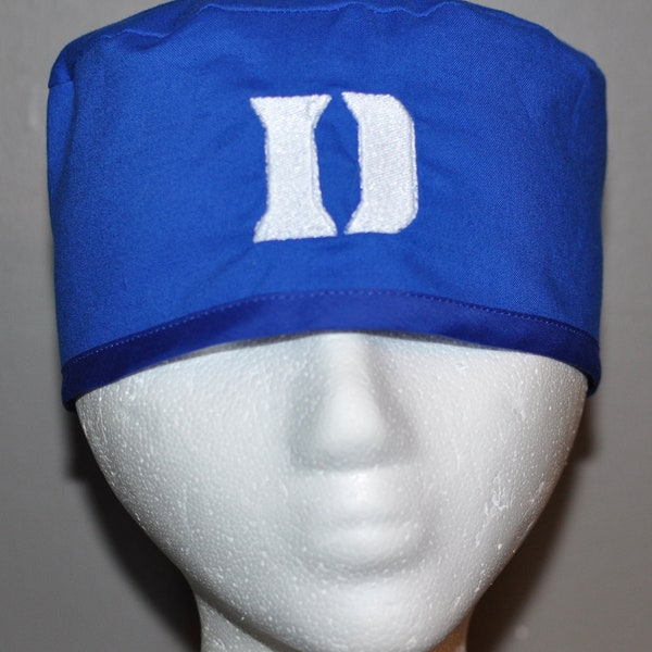 Duke University Blue Devils Embroidered Men's Scrub Cap/Hat - One Size Fits Most