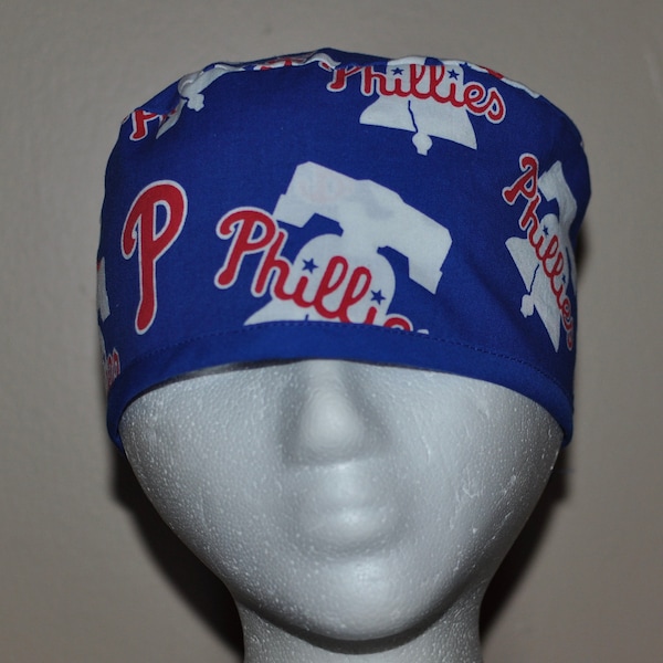 MLB Philadelphia Phillies  - Men's Scrub Cap Hat - One Size Fits Most