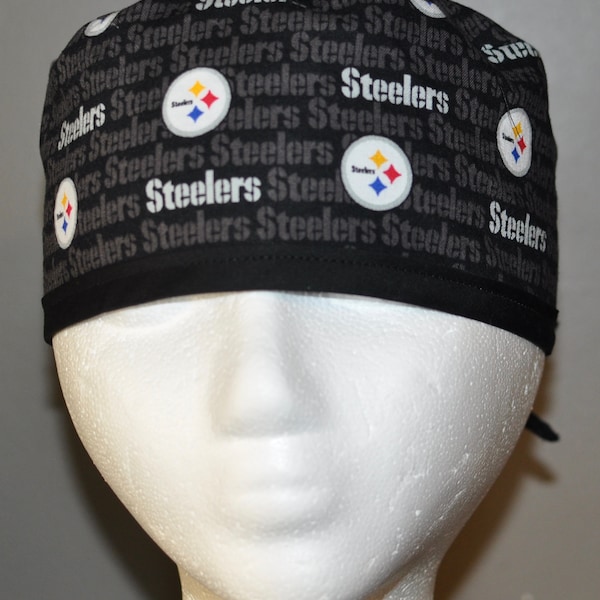 NFL Pittsburgh Steelers  - Men's Scrub Cap Hat - One Size Fits Most