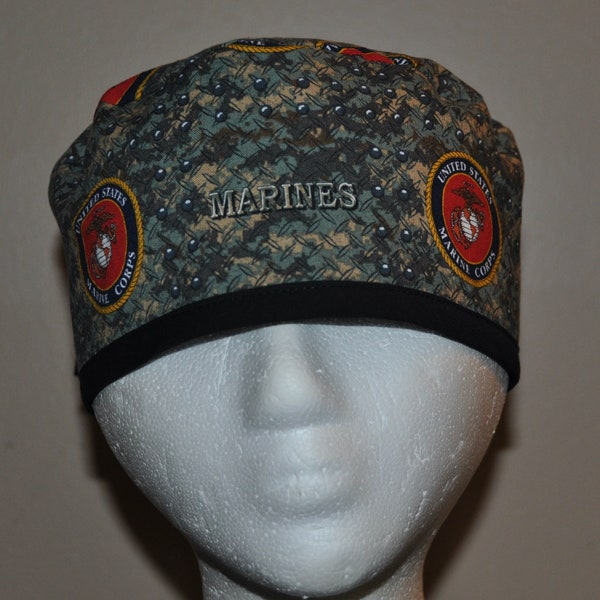 Men's Newest style USMC US Marine Corps Patriotic Cap/Hat - One Size Fits Most